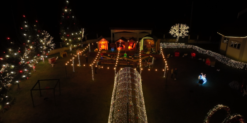 winter wonderland young villagers transform kosovo churches into christmas attractions