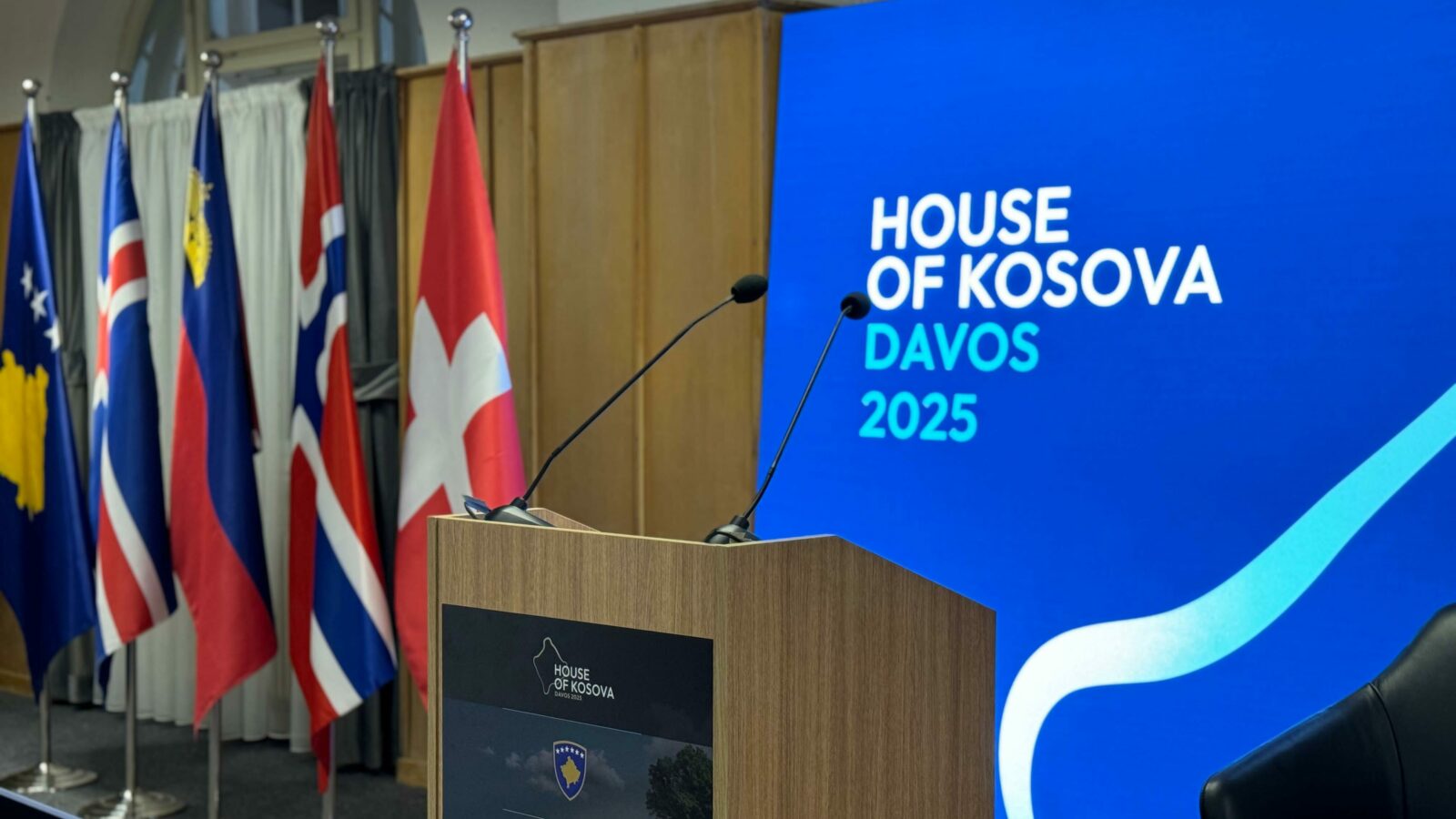 “House of Kosovo” Opens in Davos World Economic Forum